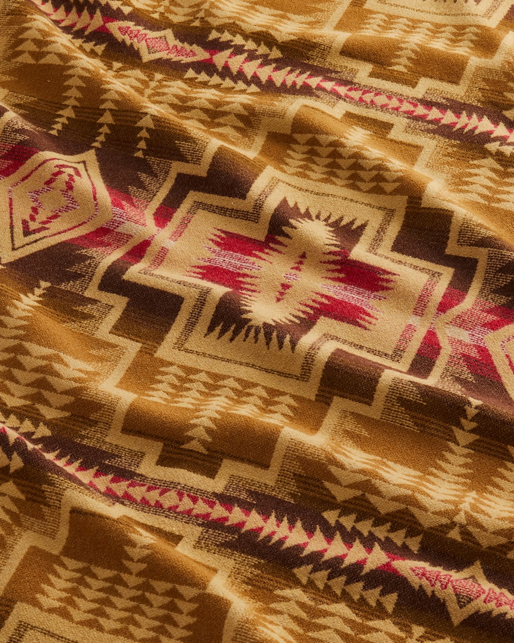 PENDLETON HARDING STAR FRINGED THROW