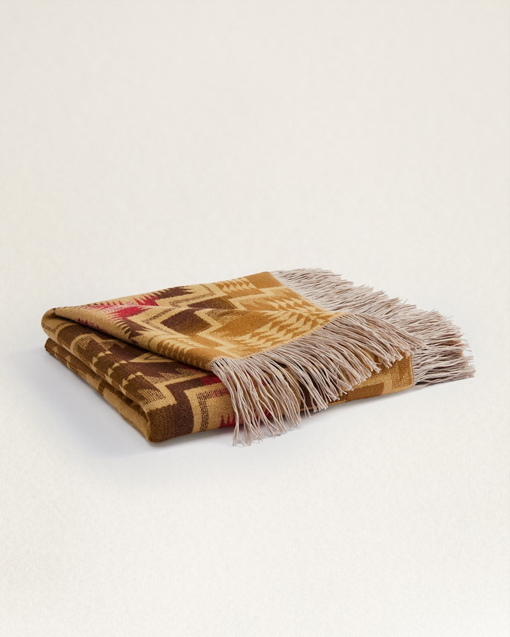 PENDLETON HARDING STAR FRINGED THROW