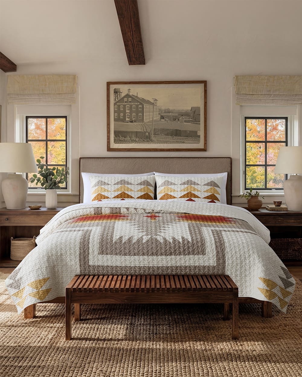 PENDLETON HARDING QUILT SET