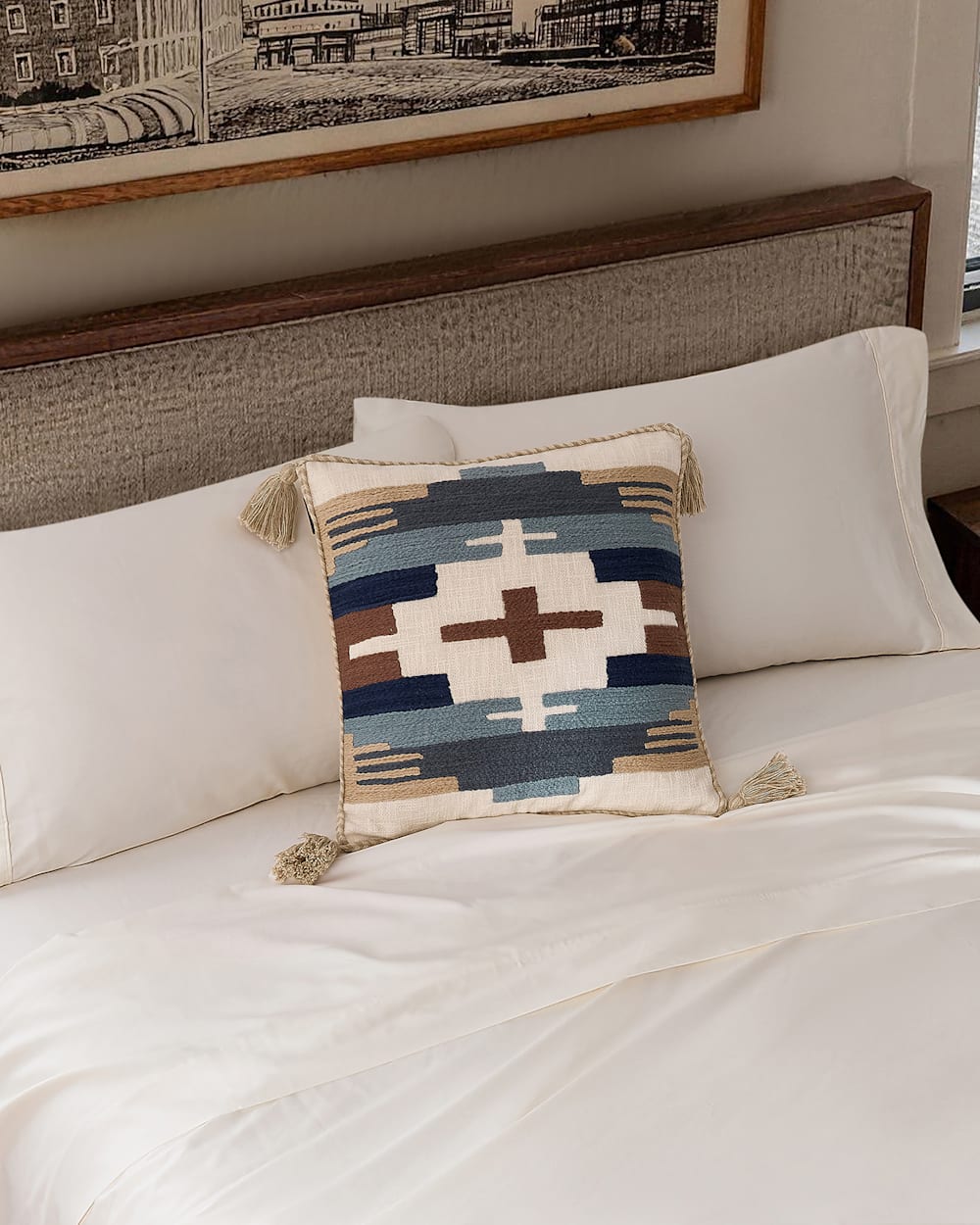 PENDLETON SHIPROCK EMBROIDERED SQUARE PILLOW