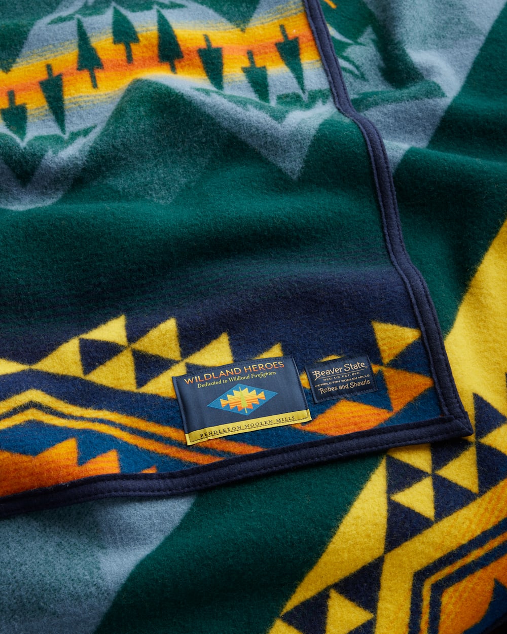 PENDLETON WILDLAND HEROES FIREFIGHTERS BLANKET