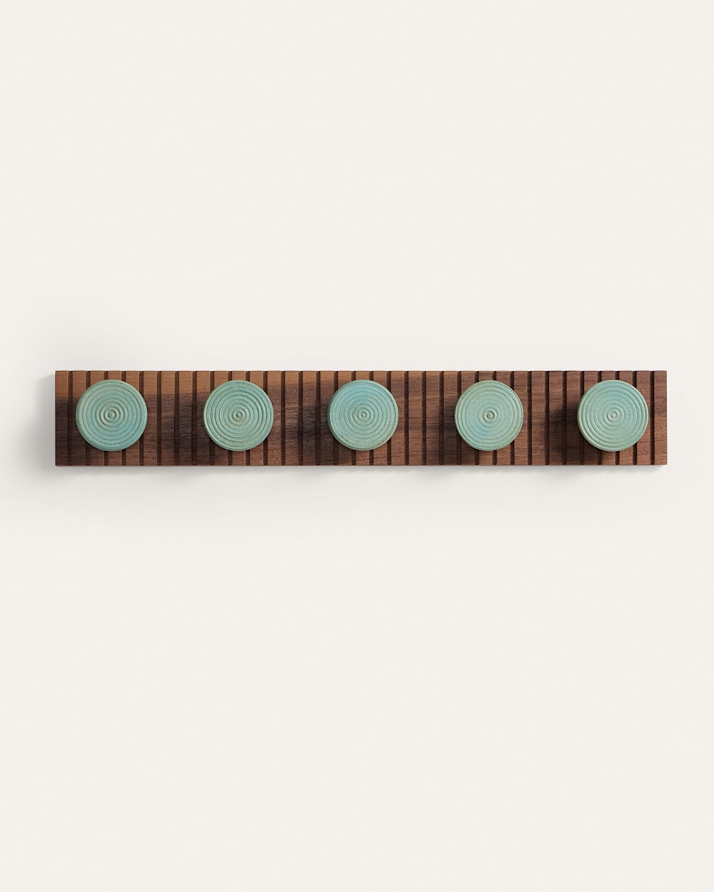 PENDLETON HANDMADE STONEWARE & WOOD COAT HANGER