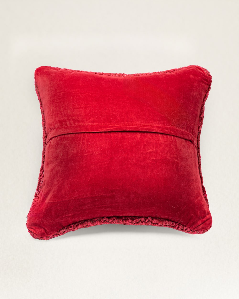 PENDLETON PLUSH BUFFALO HOOKED SQUARE PILLOW
