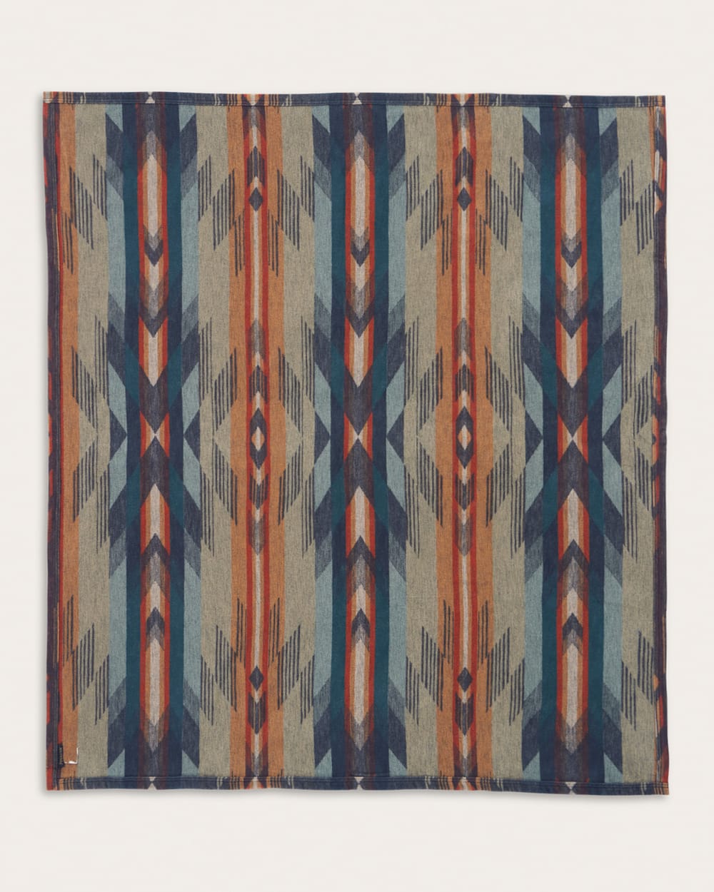PENDLETON WYETH FALLS/STRIPE ORGANIC COTTON THROW GIFT PACK