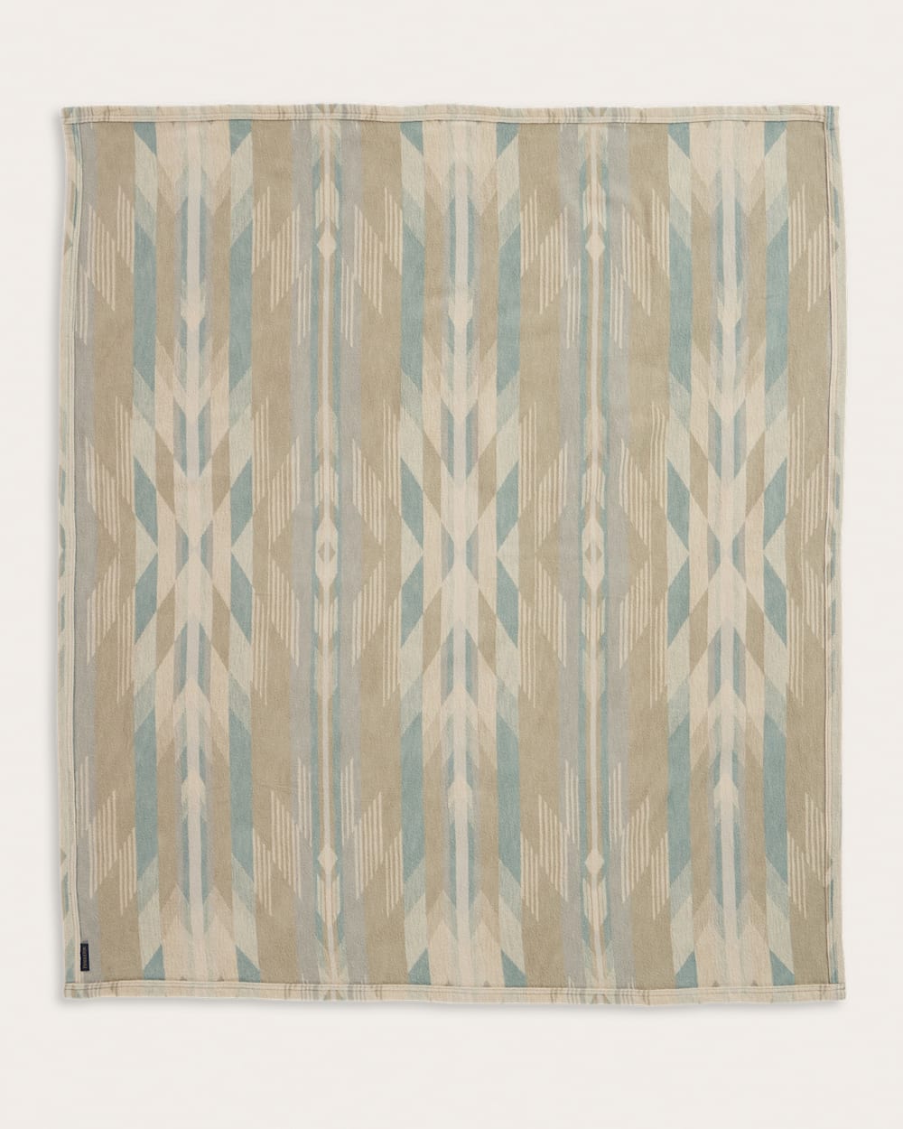 PENDLETON WYETH FALLS/STRIPE ORGANIC COTTON THROW GIFT PACK