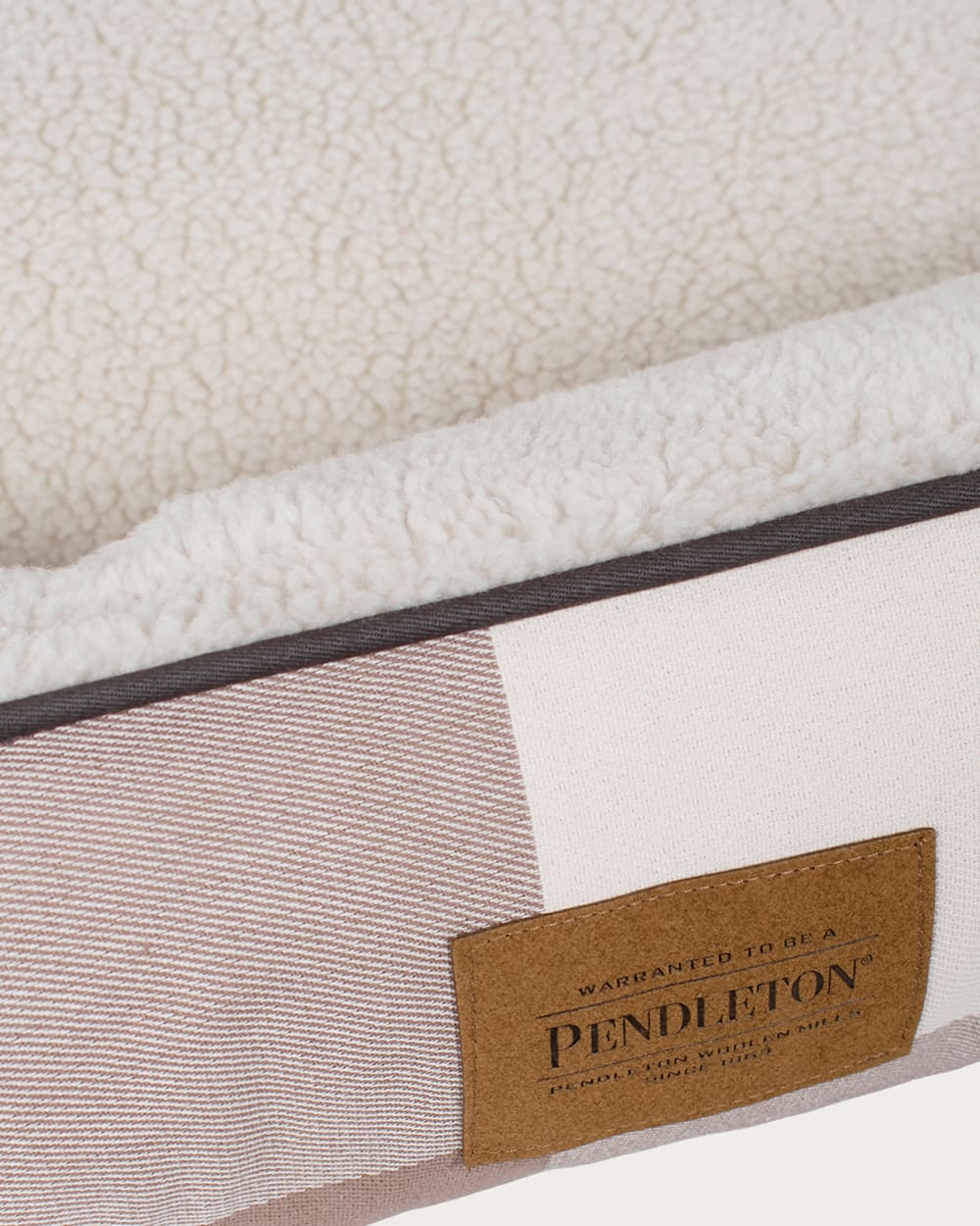PENDLETON BLOCK PLAID PET BED - KUDDLER